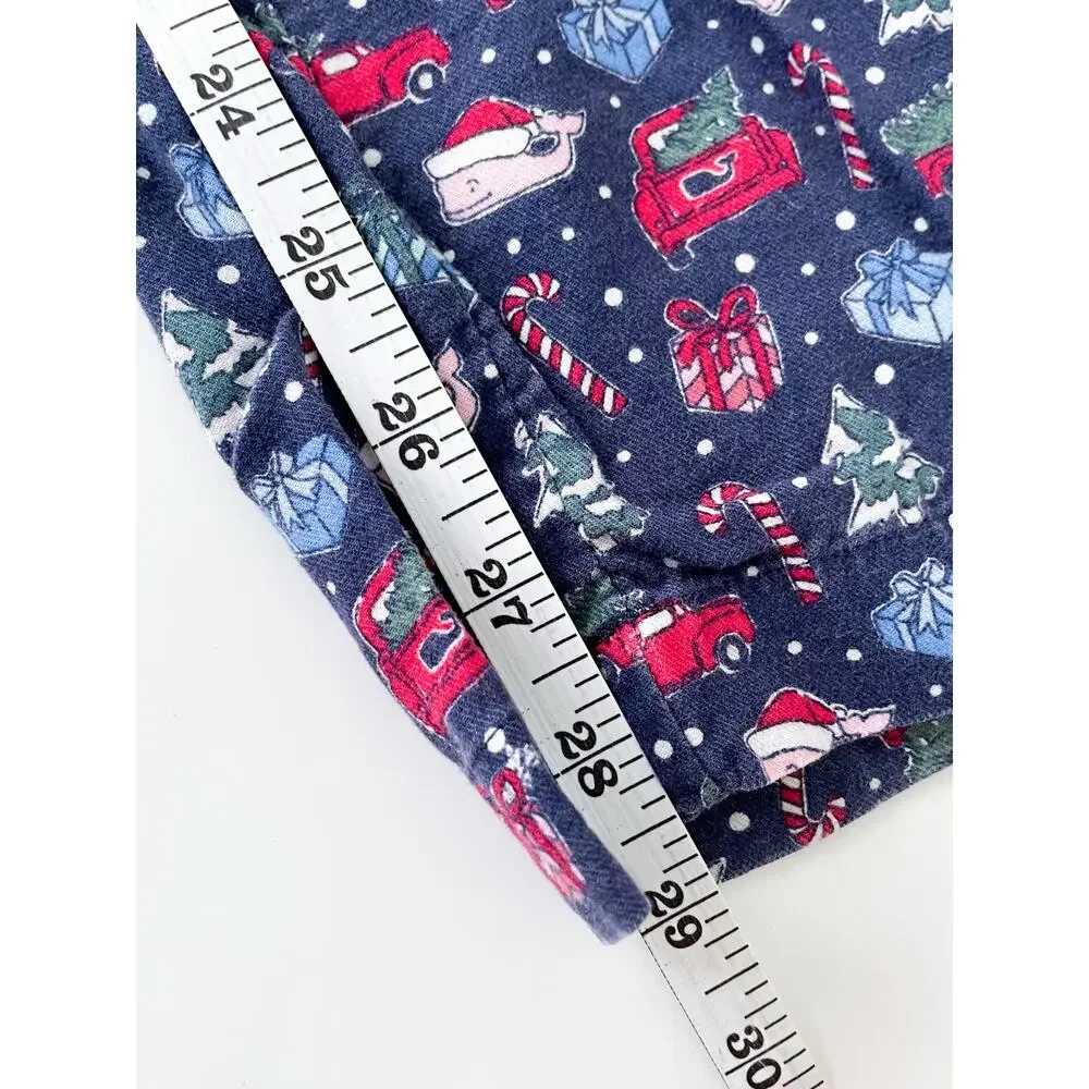 Vineyard Vines Holiday Christmas Pajama Lounge Pants Cotton Size XXS